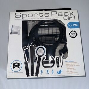 CTA‎ 6 in 1 Sports Pack Accessory Set Black NEW IN BOX